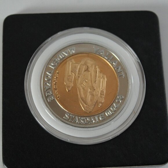 Star Trek the Experience Las Vegas Hilton 1998 Commemorative Coin - Picture 4 of 5